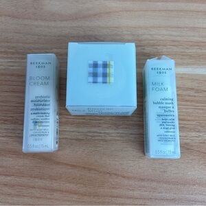 BEEKMAN 1802 Skincare Bloom Cream Milk Foam Milk Mud Travel Size